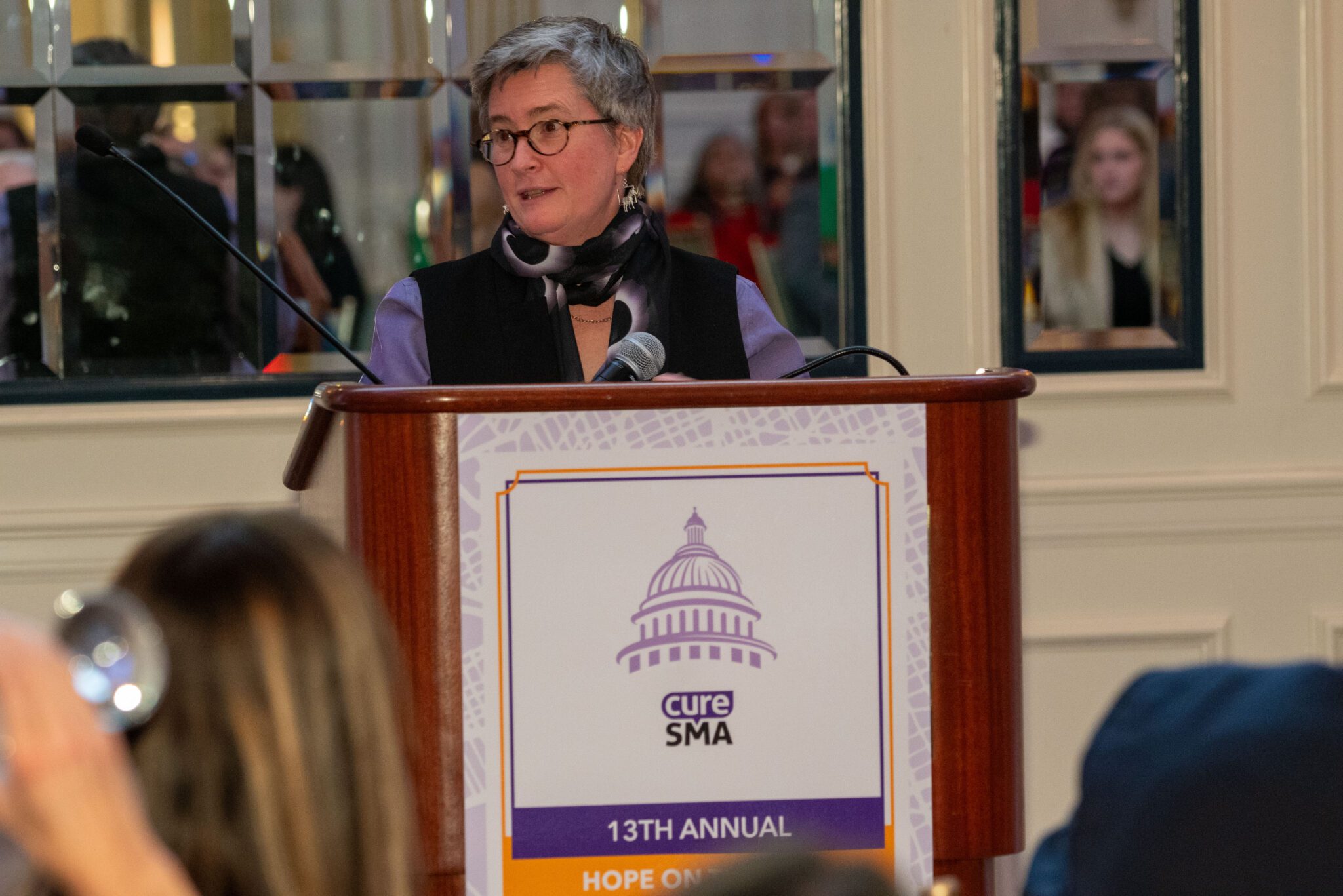 Dr. Joni Rutter, Director of the NIH National Center for Advancing Translational Sciences Photo:  Jay Mallin